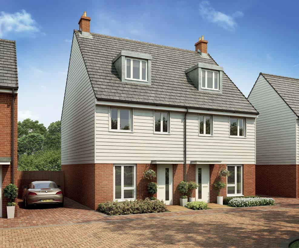 REPTON PARK The Kingfisher 3 edroom home Plots: 212 214, 216 218, 229, 230, 233, 234, 245, 246, 256 & 257 PLACE PROPERTY IMAGE HERE The 3 bedroom Kingfisher home boasts 2.