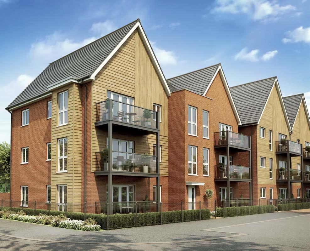 REPTON PARK Shorelark Place 1 & 2 bedroom apartments Plots: 182 190 Shorelark Place Shorelark Place offers an intimate collection of just nine 1 & 2 bedroom apartments organised over 3 floors of this