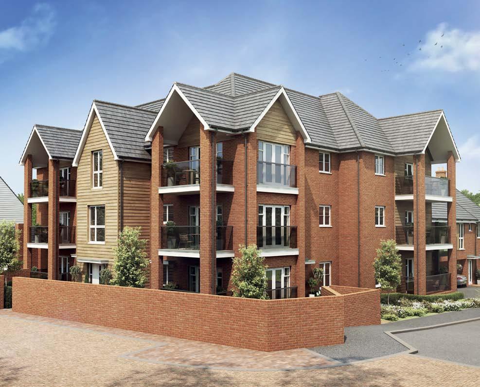 REPTON PARK Woodlark House 1 & 2 edroom apartments Plots: 203 211 Woodlark House offers a select range of 1 & 2 bedroom apartments all perfectly composed within an attractive 3 storey apartment