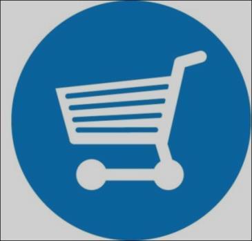 Electronic shopping carts sent by selectors for