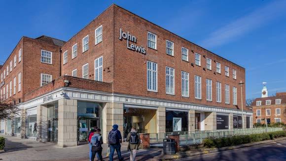is anchored by a Sainsbury s supermarket which is adjacent to the subject property alongside John Lewis and Debenhams department stores.