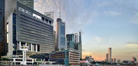 Overview of OUE C-REIT OUE C-REIT s portfolio comprises two Grade- A commercial properties strategically located in Singapore and Shanghai, with an aggregate net lettable area of