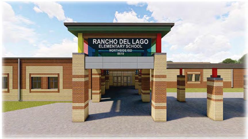 RANCHO DEL LAGO AREA ELEMENTARY SCHOOL New Elementary School Architect Garza Bomberger Project Architect Roy Lewis NISD Project Manager Marilyn Sevedge Contractor TBD Construction Budget