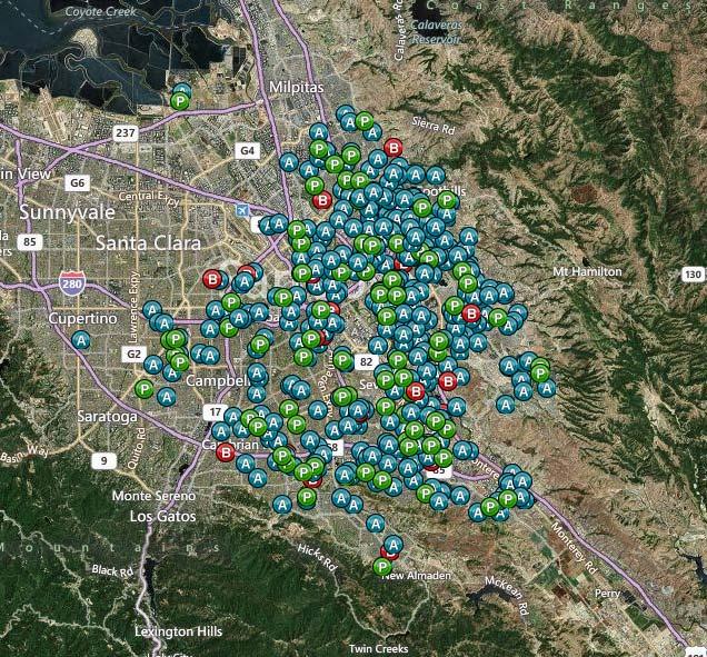 San Jose Preforeclosure: 1,006 Auction: 1,510 Bank