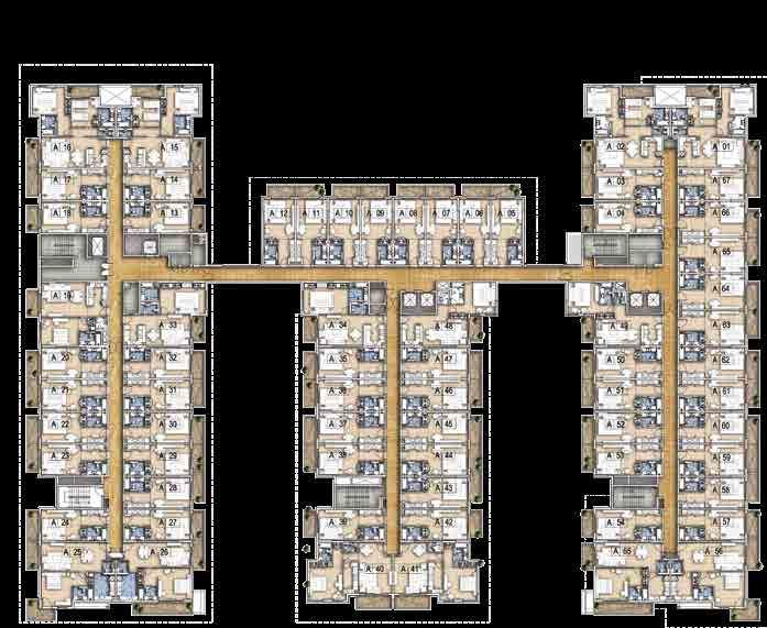 TYPICAL FLOOR PLAN TOWER B LEVELS 2-7 TYPICAL FLOOR PLAN TOWER A LEVELS 2-7 Disclaimer: All pictures, plans, layouts, information, data and details