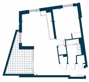 7 m Master Bedroom 13 6 x 10 8 4.1 x 3.2 m TIA 657.0 sqft 61.0 sqm External Area (Apt 08) 127.7 sqft 11.9 sqm External Area (Apt 17, 27, 38, 49) 55.