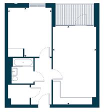Apartments 09, 19, 29, 40, 51 Kitchen/Living/Dining 12 5 x 20 3 3.8 x 6.2 m Master Bedroom 11 2 x 12 5 3.4 x 3.8 m TIA 550.2 sqft 51.1 sqm External Area 55.6 sqft 5.