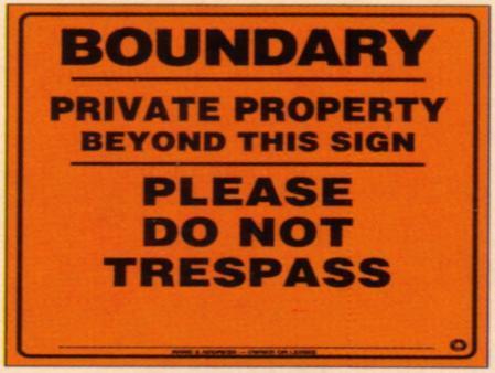 Third Party Trespass Rate of violations high by trespassers Draft for explicit right to enforce against trespass Draft to include landowner
