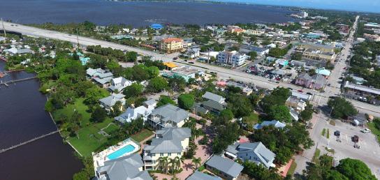 Regional Overview Martin County, Stuart Nestled Riverside in America s Happiest Seaside Town 2017 this iconic building is conveniently located just South of the Roosevelt Bridge right off Martin