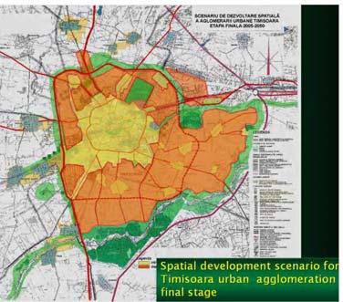 Timisoara metropolitan area includes the settlements situated at 30 km distance from it. The development decisions for this area are taken by the Metropolitan Consultative Council.