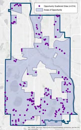 Scattered Sites in Areas of High Opportunity MPHA owns 214 homes in areas of high opportunity Why invest in these homes?
