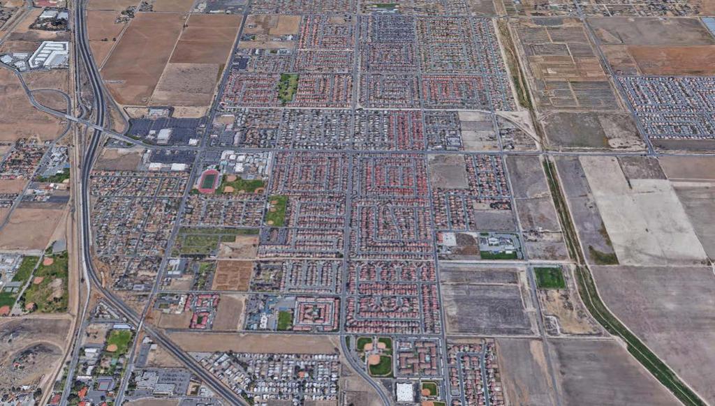 AERIAL CrossFit Perris Copper Creek Intersection and Road Recently Widend and Improved Avelina by E Nuevo Rd Subject Property 308 New SFR s Perris High School Panther Redlands Ave Murrieta Rd