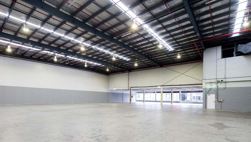 FEATURES 8 Functional warehouse space QUALITY INDUSTRIAL ESTATE WITH