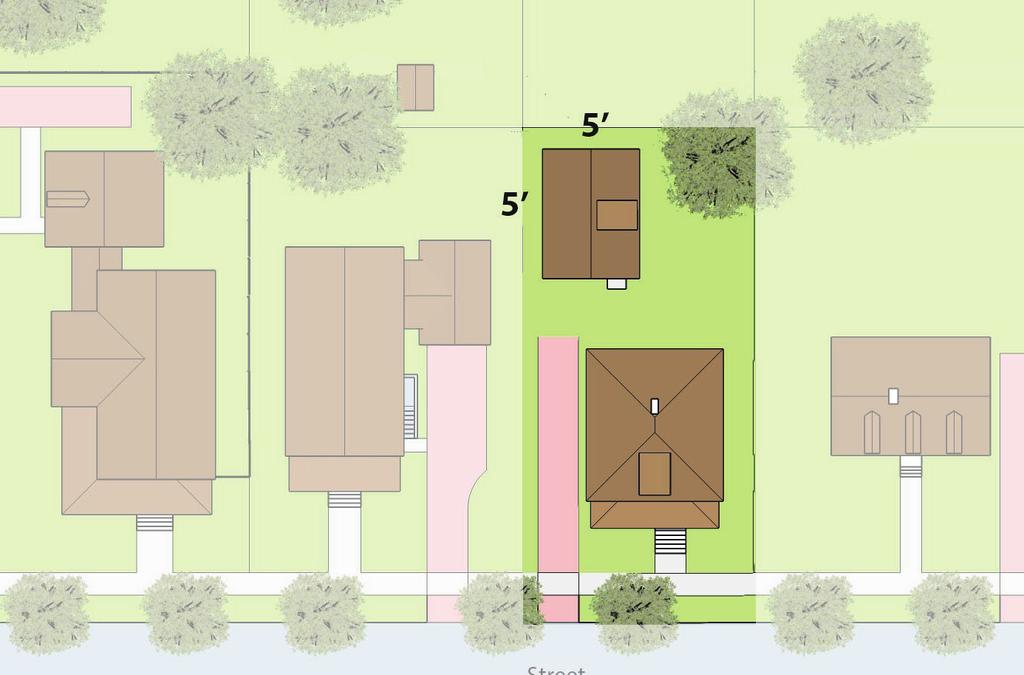 nor 1¹ 2 stories; (2) a building footprint of either 560 sq. ft.