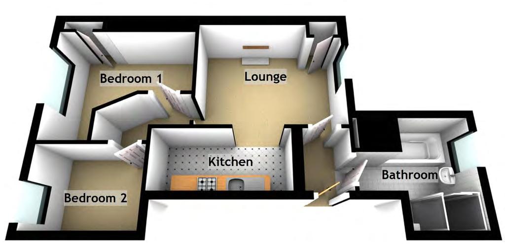 Kitchen 3.53m (11 7 ) x 1.