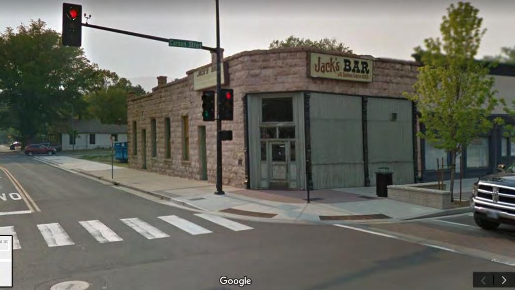 UNDER ZONING REVIEW Bank Saloon (Jack s Bar) 418 South Carson St.
