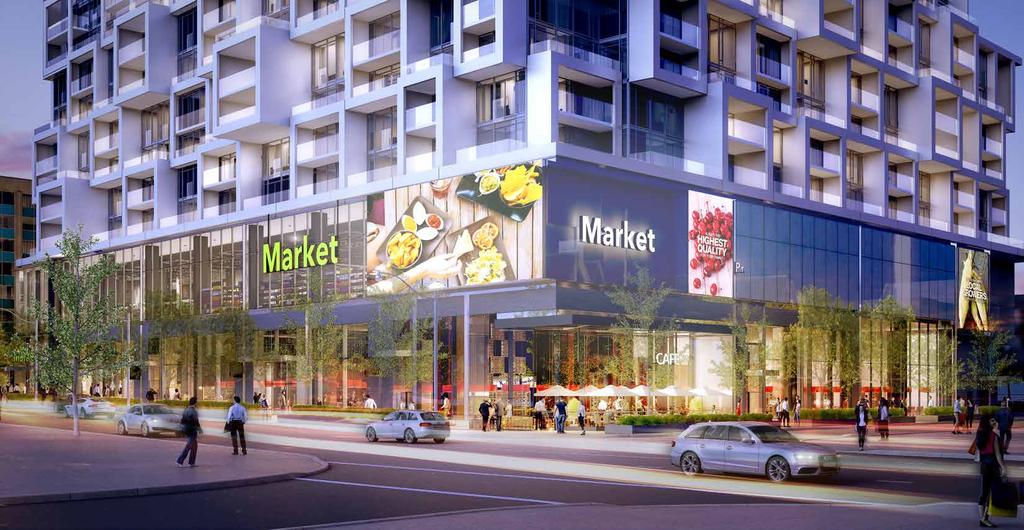 in good company Join West Elm, a National Grocer and The Bank of Nova Scotia property highlights Located in the podium of the Art Shoppe Condos, a brand new 64 unit building Ceiling heights of over 0