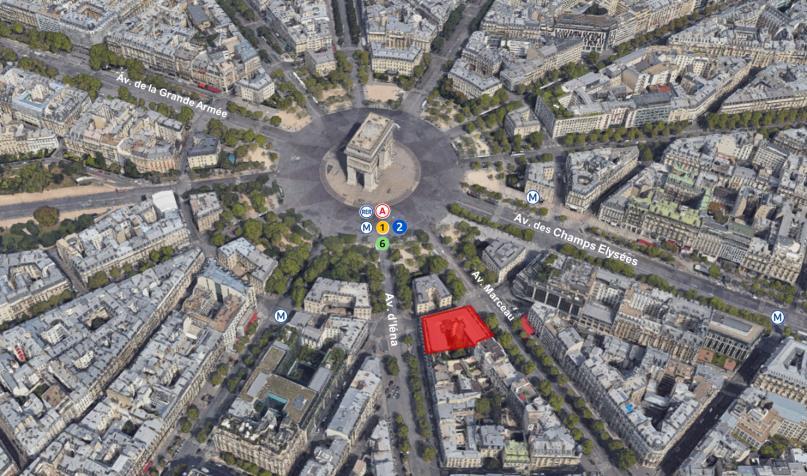 1 VERY PREMIUM LOCATION IN THE HEART OF PARIS CBD A PRESTIGIOUS ADRESS : 83 Avenue Marceau AN IDEAL ACCESSIBILITY A GREAT