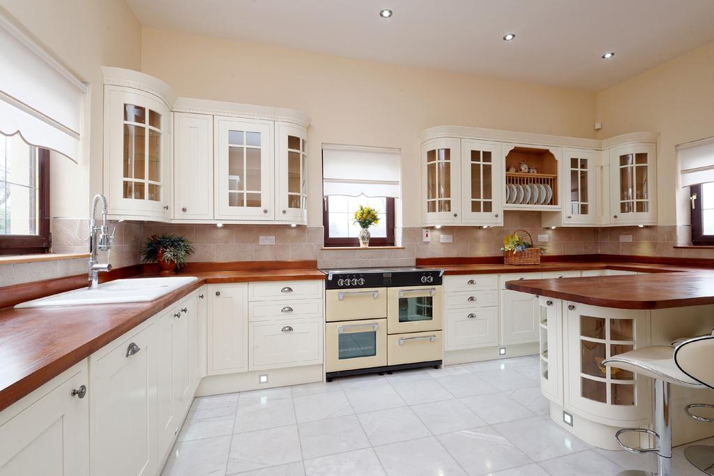 provided by way of the stunning kitchen.