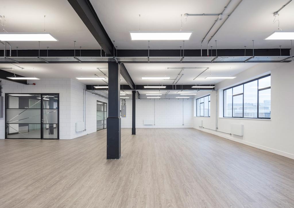 WORK SPACE Built in the 1930 s and originally a Singer sewing machine factory, Power Road