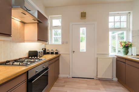 double bedrooms, one of which includes a further Edinburgh Press and a three piece, partially tiled family bathroom benefiting from an overhead