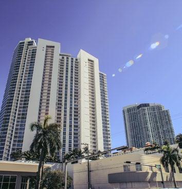 district just west of Biscayne Boulevard and West