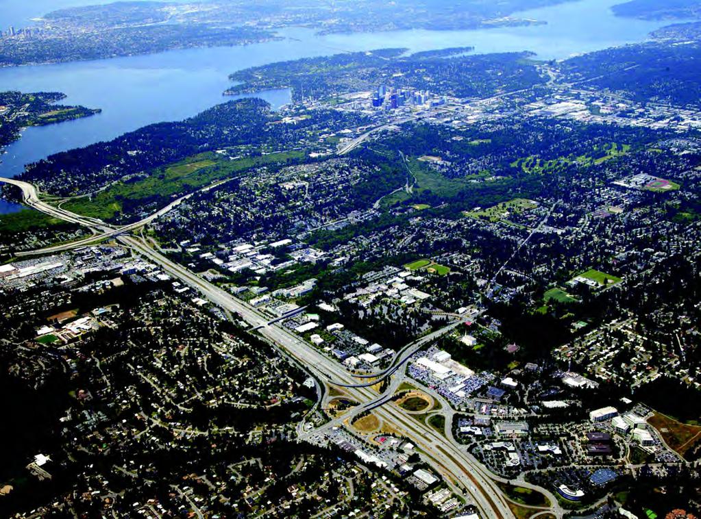 LOCATION Downtown Seattle Mercer Island Factoria Mall Sunset North is the premier Class A office complex located on the I-90 Corridor.