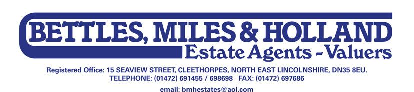 To view our Properties on the Internet: www.bmhestateagents.com www.rightmove.co.uk www.onthemarket.