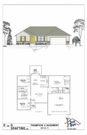 5 Baths, 2-car garage, for a total of 1,776 square feet of finished area. #60120836. $156,900. UNDER CONTRACT 500 Holts Lake Drive, Branson. Construction has started!