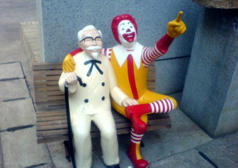 KFC and McDonalds in China KFC and McDonalds complement effects No exclusive use for each other Complement