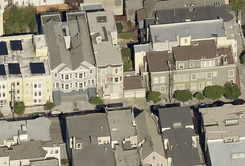 Aerial Photo (Broderick Street frontage) SUBJECT PROPERTY