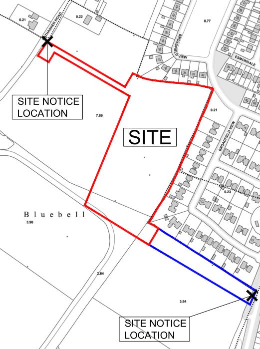 2 SITE LOCATION & CONTEXT 2.1 Site Location The subject lands are approximately 3.76 ha, located in the townland of Bluebell, Naas, Co. Kildare. The site is approximately 1.