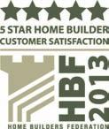 5 Star Housebuilder Four years running - For the forth year running, arratt Homes has received the highest level of certification available from the Home uilders Federation - a major industry body.