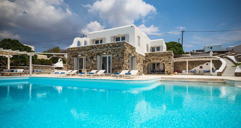 Villa Seaview Aleomandra, Mykonos, Greece Sleeps 12: Price On Request Overview 6 Bedrooms 7 Bathrooms (5 Ensuite) Swimming Pool Villa Seaview is one of the top luxurious and comfortable villas in the