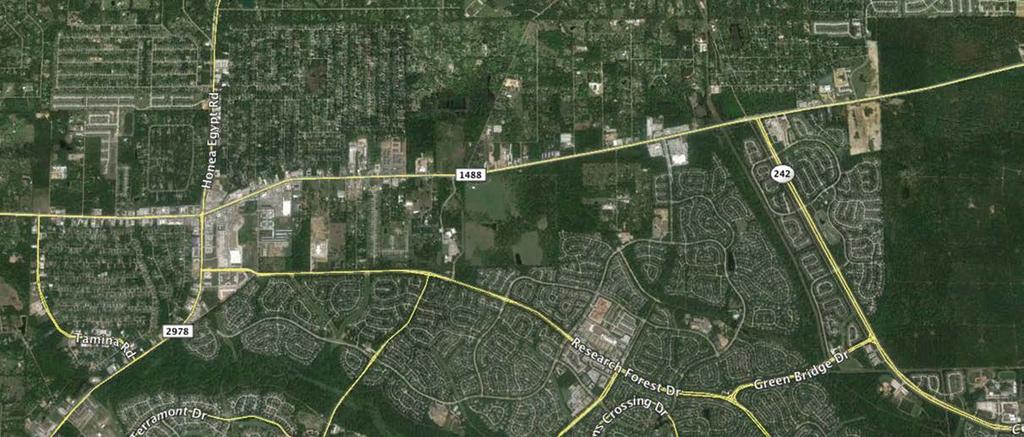 FM 1488 LAND SELLER DESCRIPTION ATTRACTION Cypressbrook Company was hired to sell two parcels of land just north of The Woodlands. One parcel was 20 acres and the other was 50 acres. Magnolia, Texas.