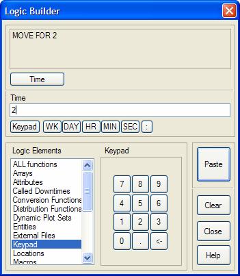 it. Select the the MOVE FOR statement and and enter