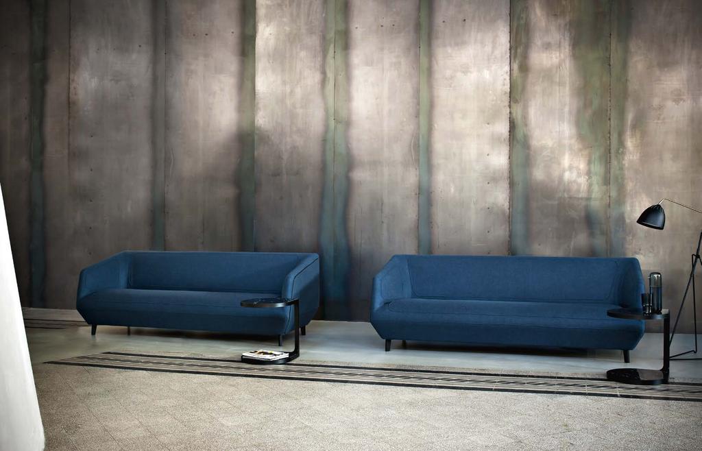 080 Dressed (cat. Sofa) designed by Luca Nichetto (2010), base T07 Black.