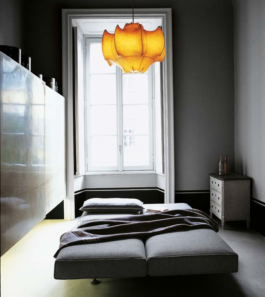 124 Sliding (cat. Sofa, Sofa Bed) designed by Pietro Arosio (2000), base T03 Grey.