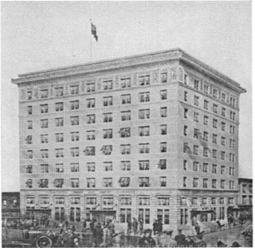 Eight West Third street, a nine story office building designed by architect Frank Pierce Milburn, was completed in early 1911 to become North Carolina s first skyscraper and the first true
