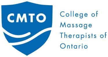 College of Massage Therapists of Ontario By-Law No. 7 Fees for Registration, Examinations and Interpretation 1.