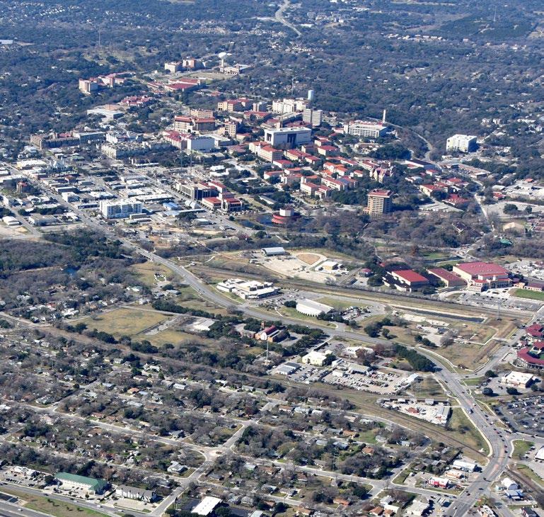 INVESTMENT HIGHLIGHTS DYNAMIC GROWTH REGION San Marcos is situated between Austin and San Antonio along the Interstate 35 corridor fostering an economy that offers job opportunities in both markets.