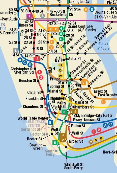 17 Subway Map