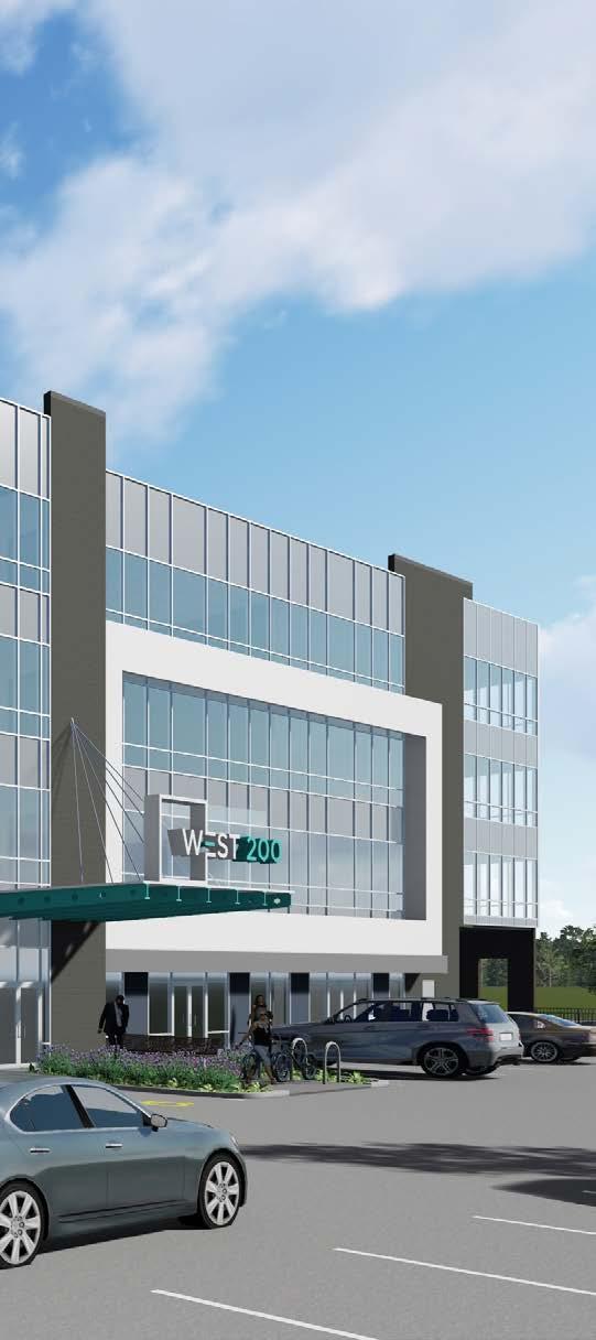 MODERN ARCHITECTURE + CONVENIENT AMENITIES The only opportunity to own new office space in Langley s vibrant Latimer neighbourhood West 200 at 19923 80A Avenue is the newest development in Langley s