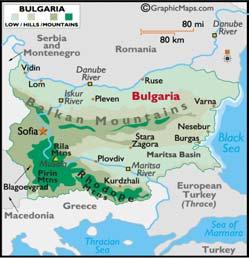 Bulgaria Latitude/Longitude 43 00'N, 25 00'E Land Area 110,550 sq km (42,683 sq miles) Project Development Obiective To improve the development of efficient real property markets IR.
