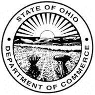 STATE OF OHIO DEPARTMENT OF COMMERCE 2013 RESIDENTIAL PROPERTY DISCLOSURE FORM Purpose of Disclosure Form: This is a statement of certain conditions and information concerning the property actually