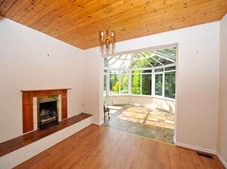 Provision for television area. Open to conservatory/garden room.
