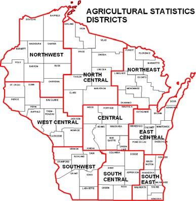 Wisconsin Agricultural Land Prices 2007-2012 A.J. Brannstrom 12 University of Wisconsin Center for Dairy Profitability March 2013 Average Wisconsin agricultural land values increased 4% in 2012.
