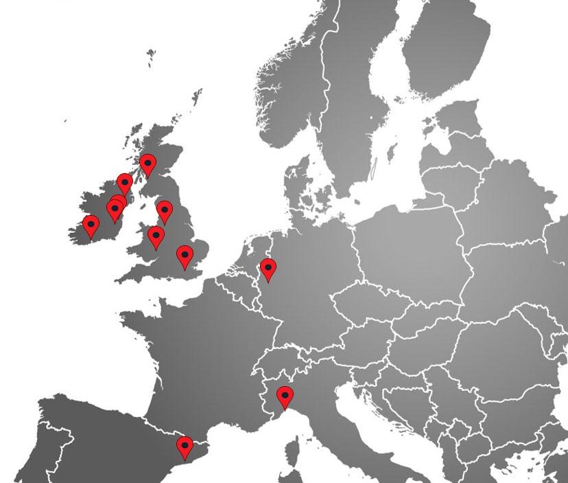 Offices throughout Ireland, the UK and Europe Ireland Dublin Kilcullen Cork UK