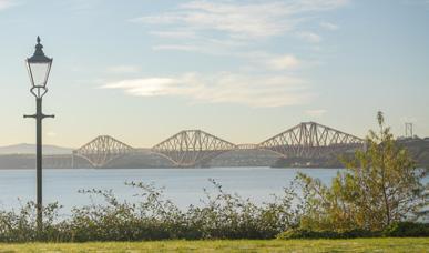 travelling north and south of the Forth Bridges by road or