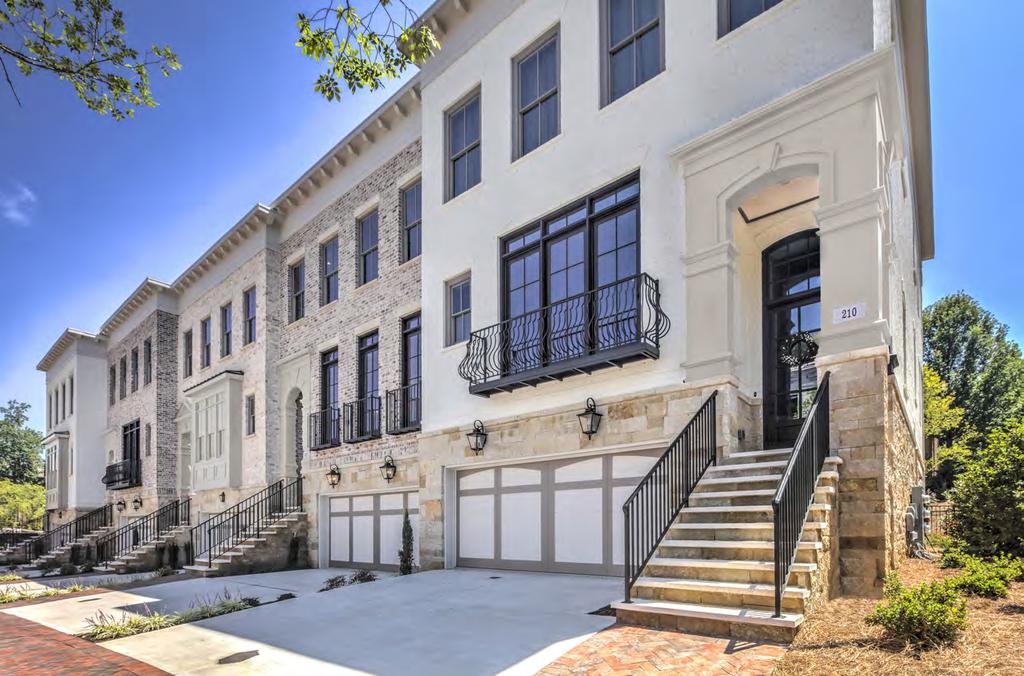 FROM THE $850's THE TEN AT LAKE FORREST Fabulous custom Brownstones by Sheehan Built Homes in Sandy Springs gated community. Elegantly appointed with finest finishes!